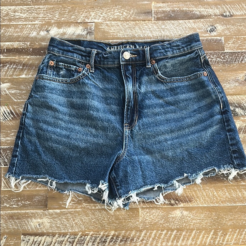American Eagle Outfitters Women's Blue Denim Shorts